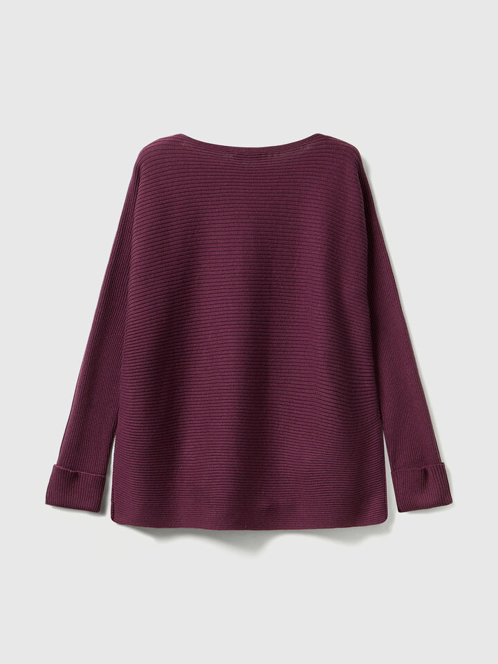 BOAT-NECK SWEAT.L/S Women image number 6